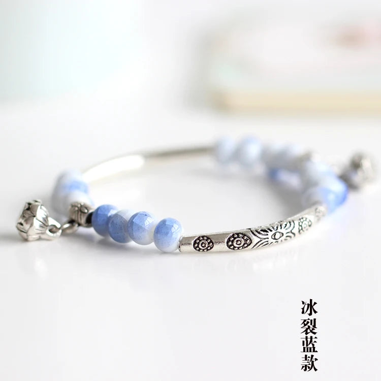 Ceramic hand made DIY Bracelets