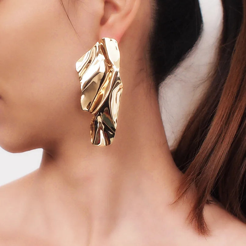 Sequin Big Earrings