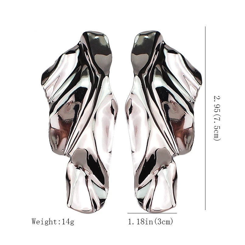 Sequin Big Earrings