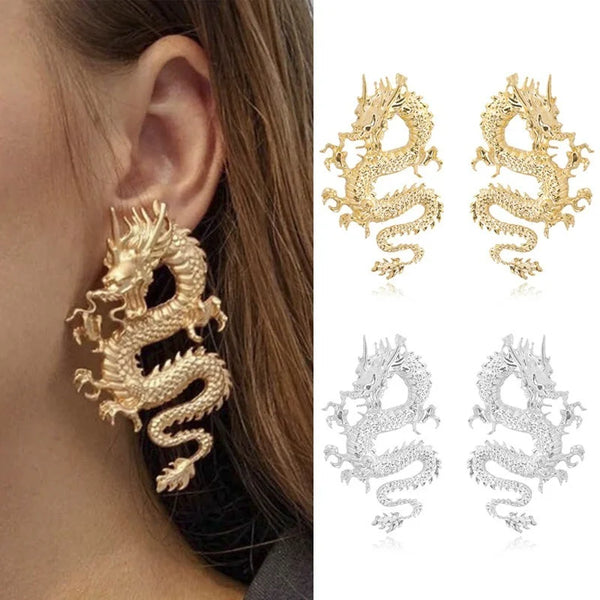 Dragon Stud Earrings