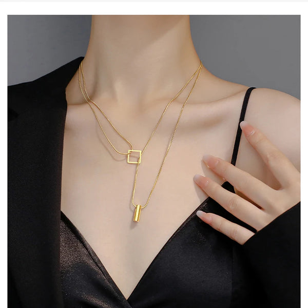 Double-Layer Necklace