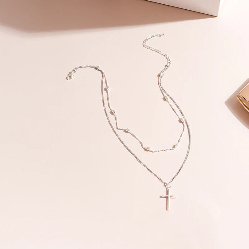 Vintage Cross Necklace