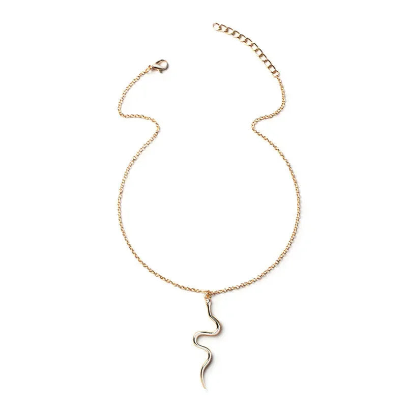 Snake Pendant Necklace