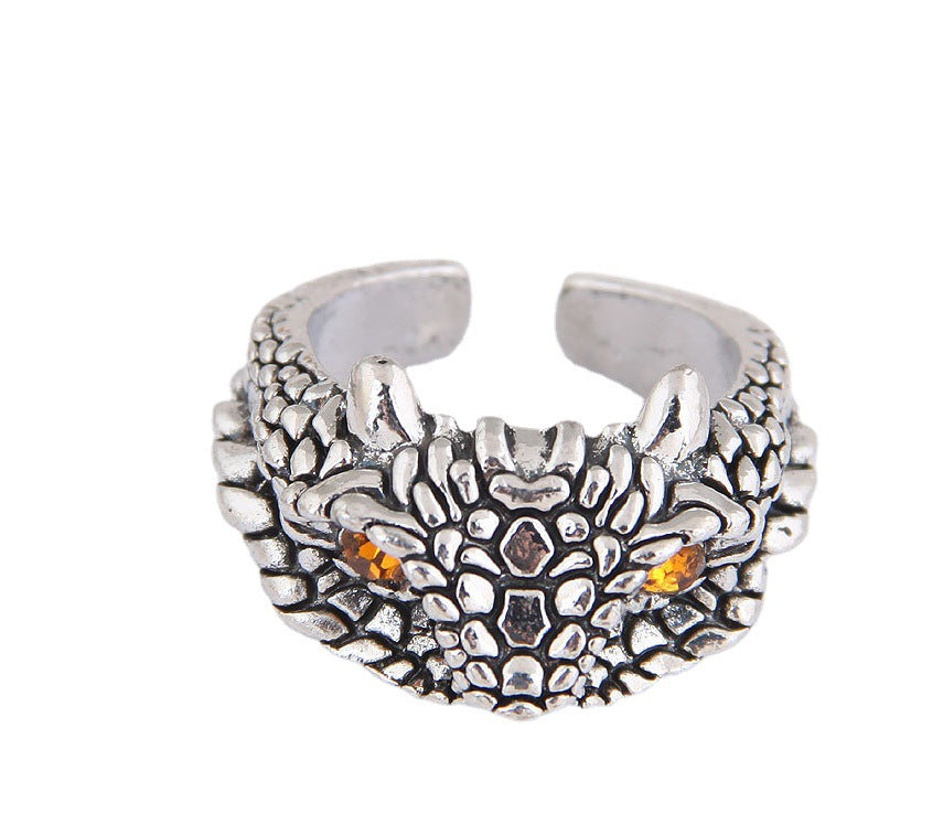 Punk Style Ring Men's Personality Retro Fashion Adjustable