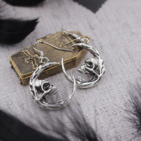 Black Style Retro Personality Earrings