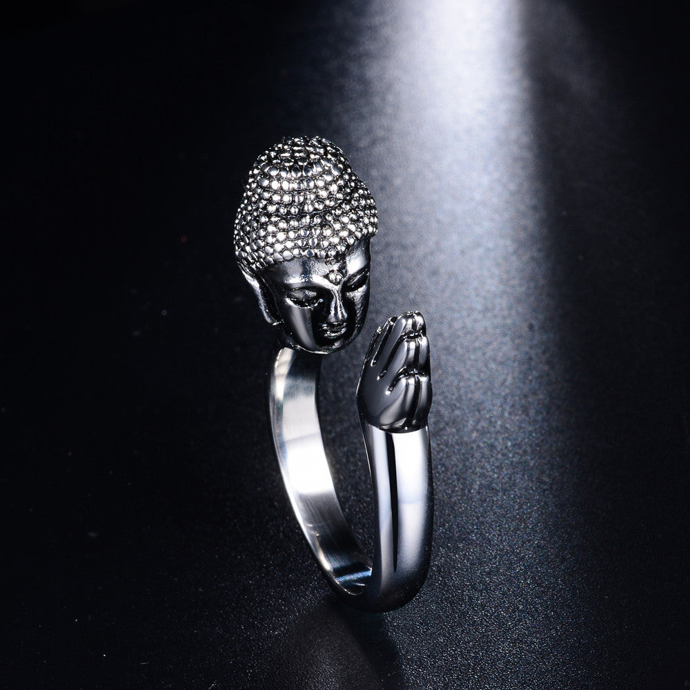 Punk Style Ring Men's Personality Retro Fashion Adjustable