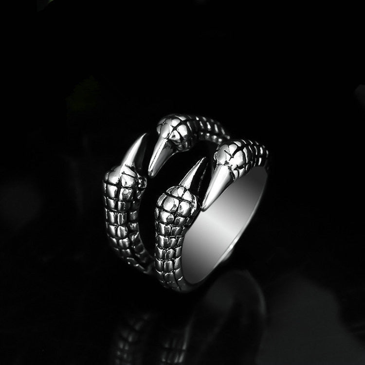 Punk Style Ring Men's Personality Retro Fashion Adjustable