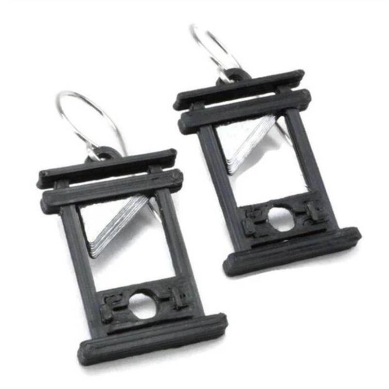 Metal Earrings Gothic Style Accessories European And American Popular