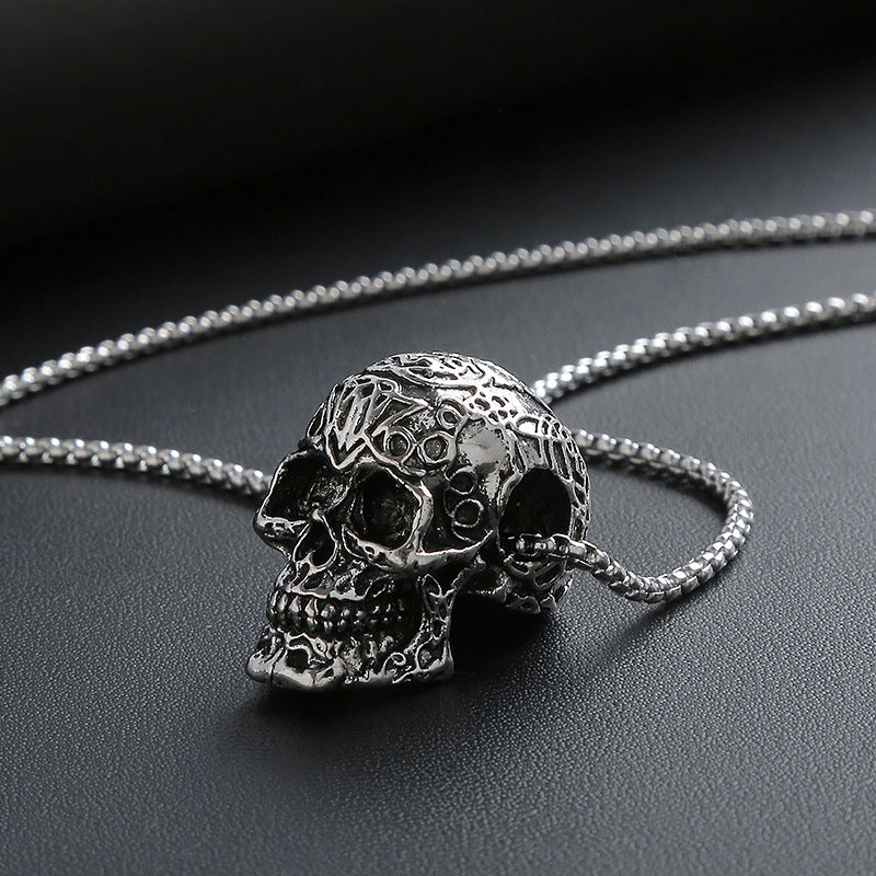 Punk Retro Devil Skull Pendant Accessories