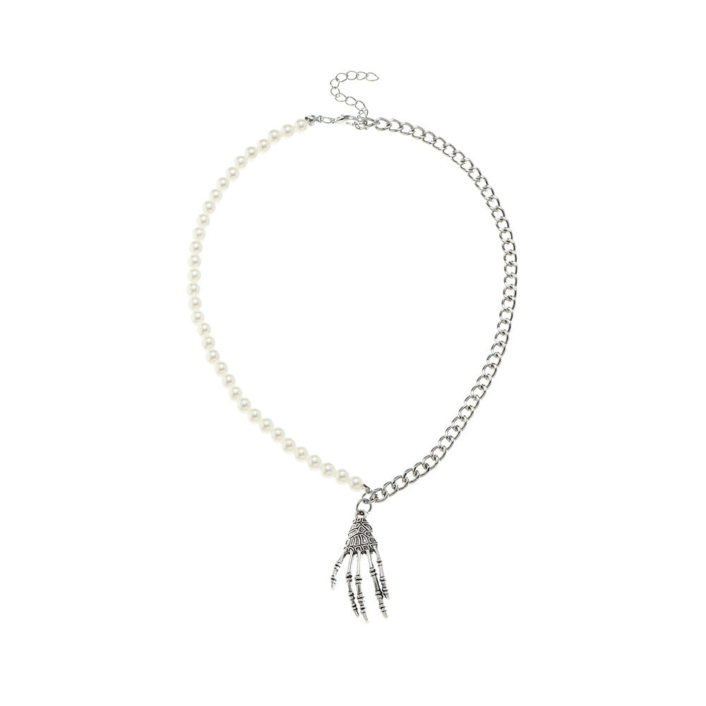 Punk Hip-hop Style Necklace Exaggerated Personality Metal